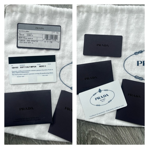 Prada Rhinestone Embellished Diagramme Quilted Camera Bag BLK Leather Cristal - Picture 5 of 17